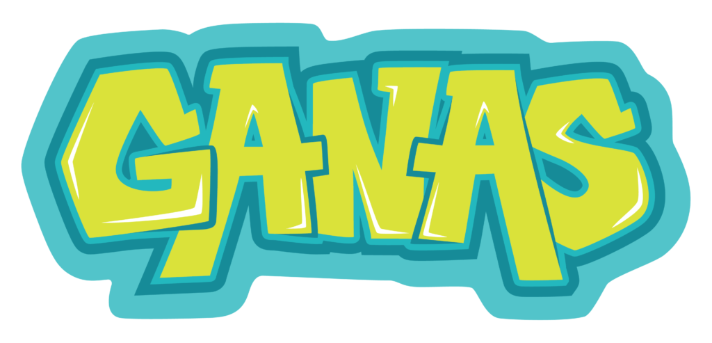 Logotipo de GANAS