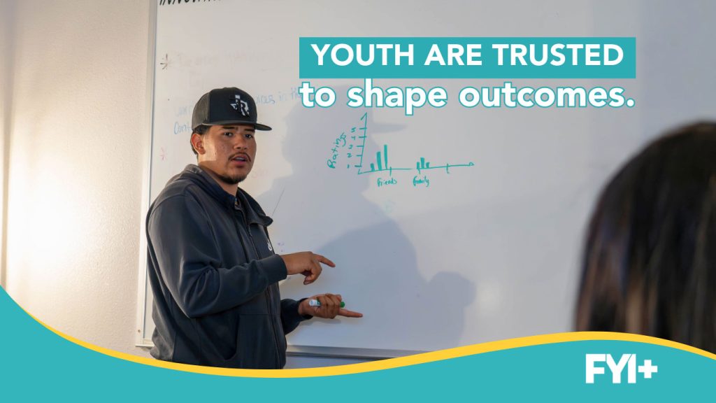 Youth are trusted to shape outcomes